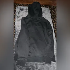 Carhartt Women’s Relaxed Fit Midweight Full Zip Hooded Sweatshirt in Black XL thumbnail 3