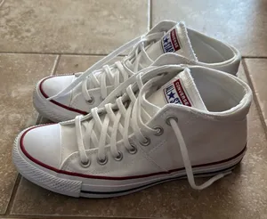 White High-Top Converse Sneakers All Star thumbnail 1