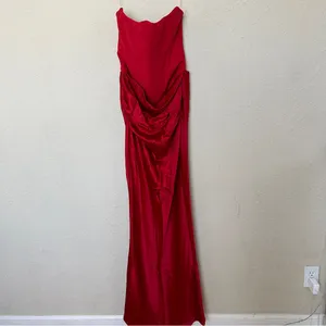 HOUSE OF‎ CB 'Persephone' Scarlet Strapless Corset Maxi Dress NWOT size S thumbnail 7