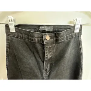 Hammer Jeans Black Super Flare High WAisted Women's Juniors Sz 1 thumbnail 7