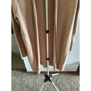 Loft Women's Tan Open Front‎ Long Cardigan Size Large thumbnail 3