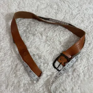 Gap Light Brown Leather Buckle Belt‎ thumbnail 15