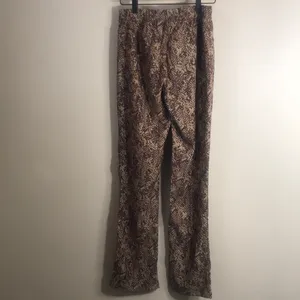Antthony‎ animal print stretch pants with pockets Brown Size 8 thumbnail 4