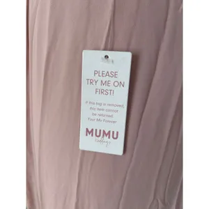 Show Me Your Mumu Jenn Maxi Dress – Neutral Mauve Chiffon Blush– Size XL – NWT thumbnail 15