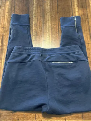 CRZ YOGA Navy Jogger Sweatpants Women’s Size 12 thumbnail 2