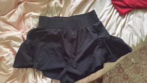 Black Amazon Athletic Shorts thumbnail 1