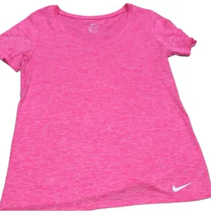 𝅺Nike Dri fit medium pink athletic top thumbnail 1