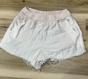 American Eagle Light Pink Cutoff Shorts Women’s XXS thumbnail 1