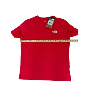 The North Face Women's Red Short Sleeve T-Shirt - Size M (NWT) thumbnail 7
