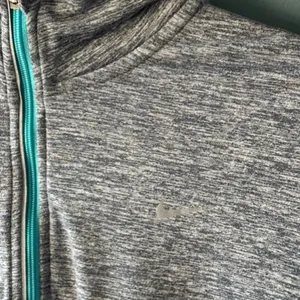 Nike Dri-FIT Element Women’s M Gray Teal Running 1/2 Zip Long Sleeve Pullover thumbnail 6