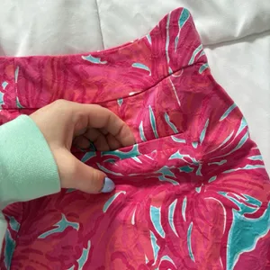 Lilly Pulitzer Ellie Micro Shorts Pink Flirty Sea Womens 0 Beach‎ Summer Preppy thumbnail 7