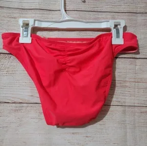 XHILARATION bikini‎ bottom red Sz small thumbnail 4