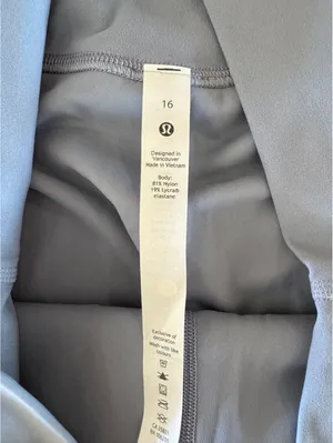 Lululemon Align High Rise 25” Chambray Size 16 NWOT thumbnail 4