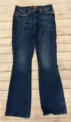 Judy Blue Women's Boot Cut Blue Denim Cotton Stretch Jeans Size 11/30 thumbnail 1