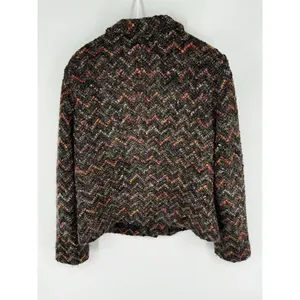 Yvonne La Marie Womens‎ Mohair Blend Tweed Button Front Jacket Blazer Size 12 thumbnail 2