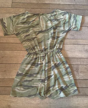 Francesca's Camo Romper thumbnail 4