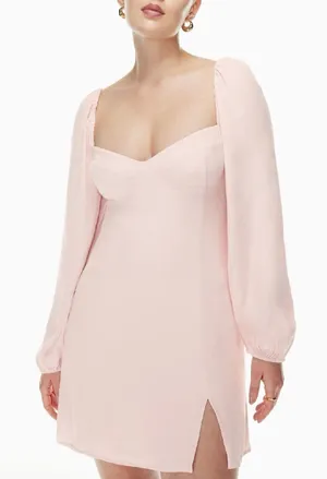 Aritzia Wilfred Novella Dress in Poetic Pink 4 thumbnail 1