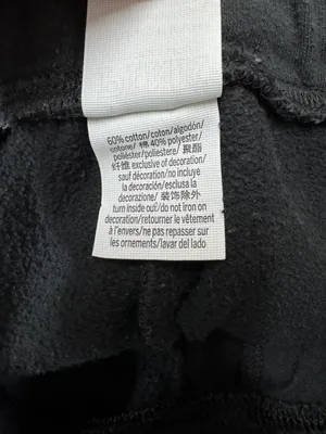PINK Victoria’s Secret Black Sweatpants with Pockets Size X-Small thumbnail 6