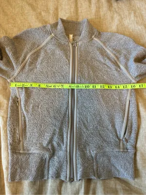 Lululemon Grey Bomber Jacket thumbnail 10