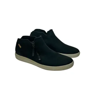ECCO Soft 7 Tred Zip Booties Black Nubuck Leather High‎ Top Sneakers 430243 thumbnail 5