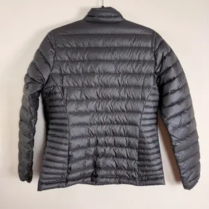 Patagonia Goose Down Quilted Jacket Black Puffer Full Zip Size M 84683 2020 thumbnail 2