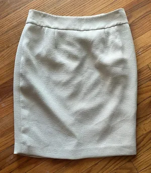 Anne Klein Light Green Lined Skirt – Size 8 Career Preppy thumbnail 1