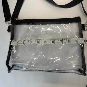 Clear Stadium Approved Crossbody Bag Transparent Concert Festival Purse NEW thumbnail 5