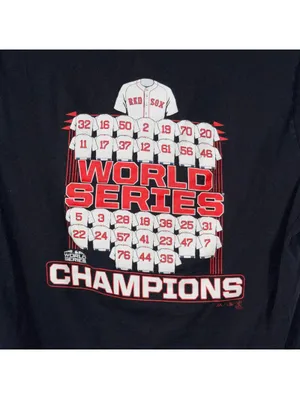 Majestic Boston Red Sox 2018 World Series Champions Women’s Tee Medium thumbnail 6