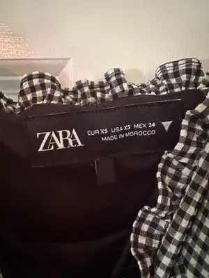 ZARA Box Pleat Mini Dress thumbnail 6