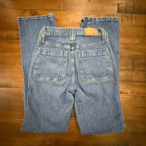 Madewell Womens The‎ Perfect Vintage Flare Jeans Pockets Blue Denim Size 24 thumbnail 4