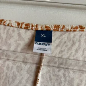 Old Navy Giraffe‎ Cheetah Animal Print midi dress tan size Xl thumbnail 4