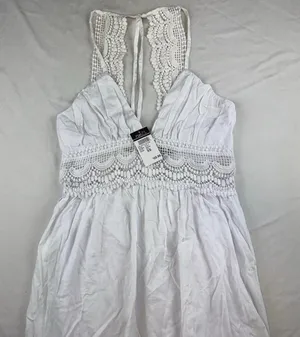 NEW Lace dress White Size XS thumbnail 6