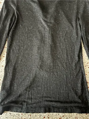 Vintage Burberry ruffle placket Henley long sleeve medium thumbnail 7