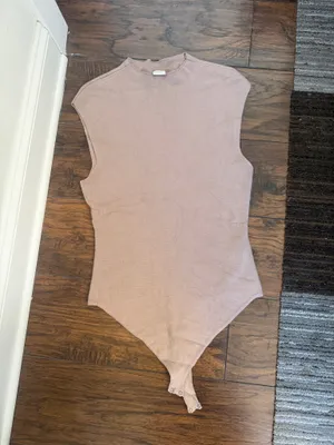Abercrombie Sleeveless Mock Neck Knit Bodysuit thumbnail 3