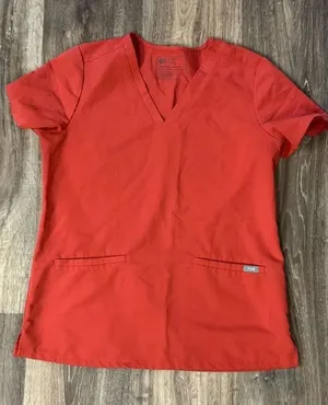 Figs Clay Casma Pocket Scrub Top Women’s Small thumbnail 1