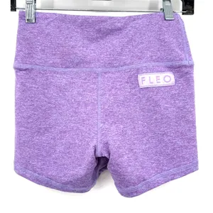 Fleo Size XS Purple Booty Shorts Crossfit Workout‎ Training Athletic Active thumbnail 2