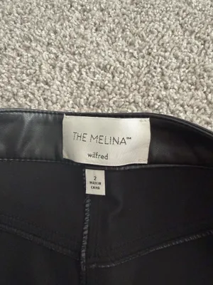 Aritzia Leather Pants thumbnail 2