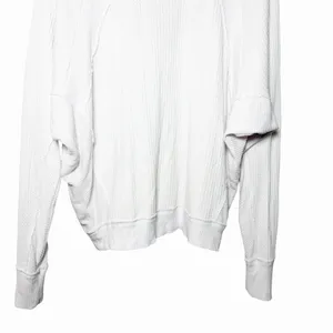 Free People Womens Santa Clara Thermal Top White Small V‎ Neck Boho Long Sleeve thumbnail 9