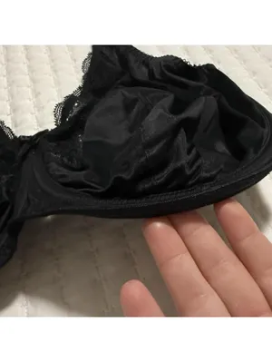 Elomi 34L Morgan Stretch Banded Underwire Bra Style EL4111 Black Full Figure thumbnail 9