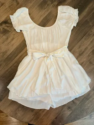Altar'd State White Romper (Small) thumbnail 4