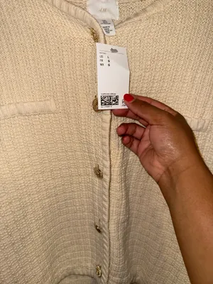 H&M Cable Knit Cardigan thumbnail 3
