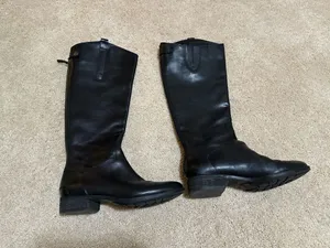 Sam Edelman Black Leather Knee‑High Boots thumbnail 3