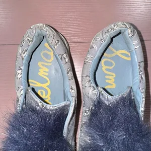 Sam Edelman Leya Sneakers with Navy Faux Fur Size 6 thumbnail 5