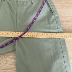 Aritzia Sunday Best 2 Barrel Relaxed Straight Pants Mid Rise Sage Green Spring thumbnail 8