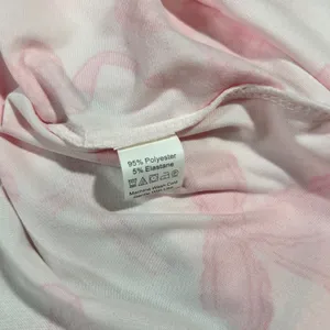 Pink Bow Print Pajama Set Top Pants Long Sleeve Coquette Feminine Plus 2X thumbnail 4