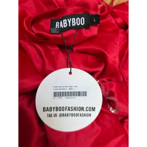 Babyboo SAMIRA MAXI DRESS - Cherry Red NWT Size Large thumbnail 4
