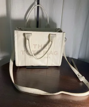 Cream The Tote Bag Small Leather Shoulder Tote thumbnail 1