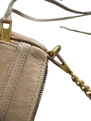REBECCA MINKOFF Tan Gold Leather MAC Crossbody Bag thumbnail 13