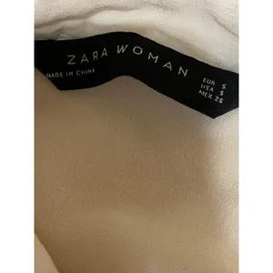 Zara Women's Yellow Chest Pocket Long Sleeve Button Down Blouse Shirt Top Size S thumbnail 5