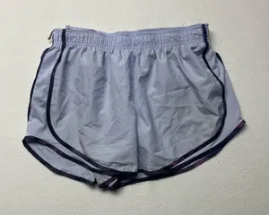 Nike Running Shorts Womens XL Purple Gray Dri Fit Athletic Training Lightweight thumbnail 1